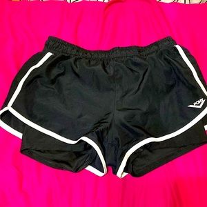 Black Pony Athletic Running and track shorts.